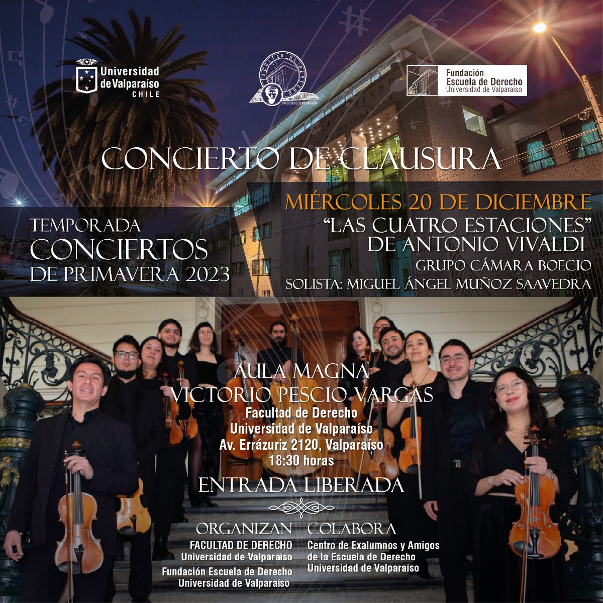 Conciertos De Primavera Las Cuatro Estaciones De Antonio Vivaldi