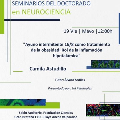 Seminarios doctorado neurociencia 19 mayo 2023